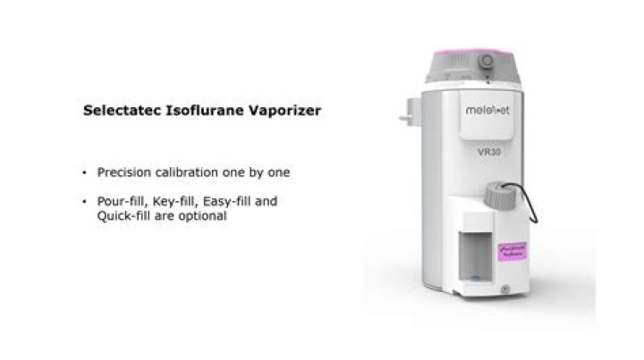 How does isoflurane vaporizer work