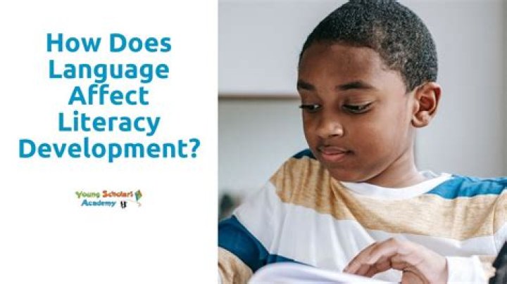 How does language affect literacy development