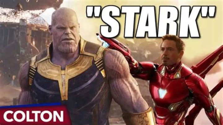 how does thanos know stark