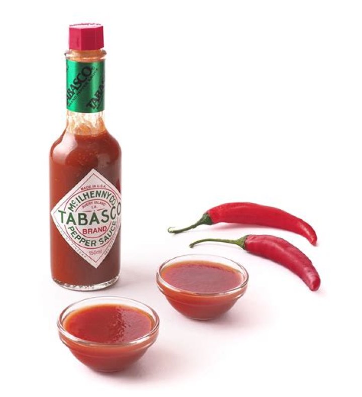 How hot is Tabasco sauce