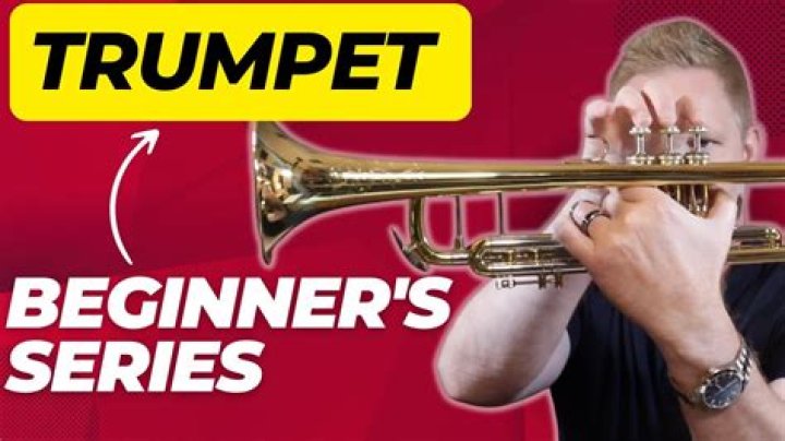 How is the trumpet held?