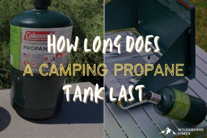 how long does coleman propane last