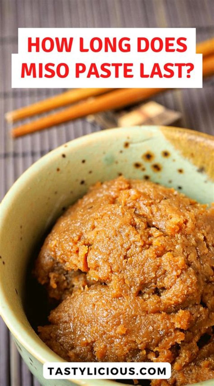 how long is miso paste good for