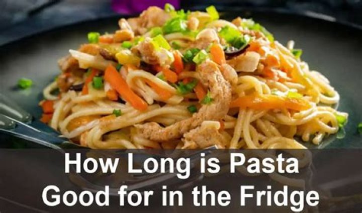 how long is pasta good for in the fridge