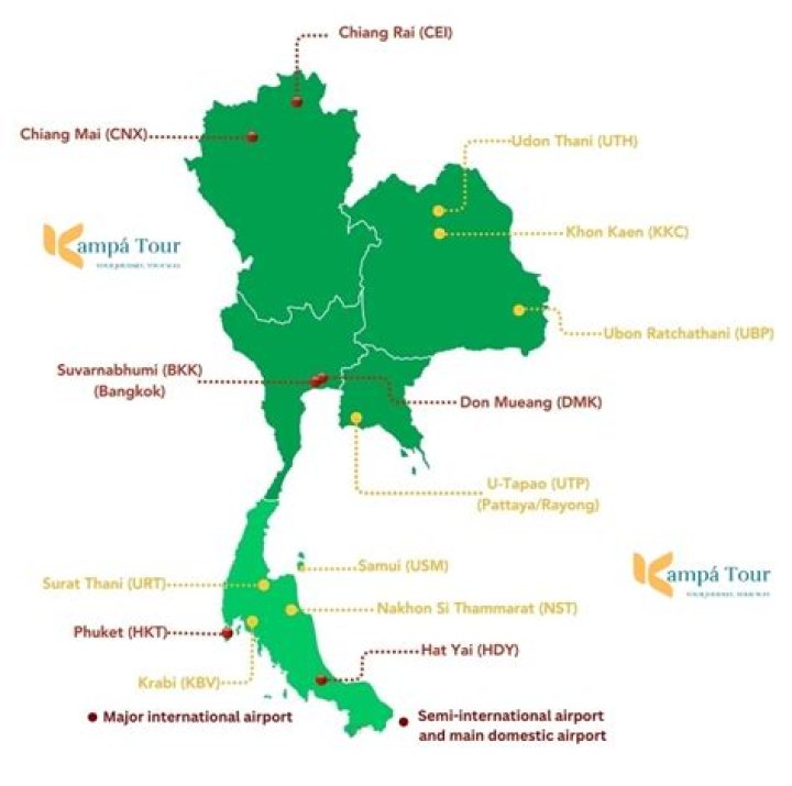 How many airports are there in Myanmar?