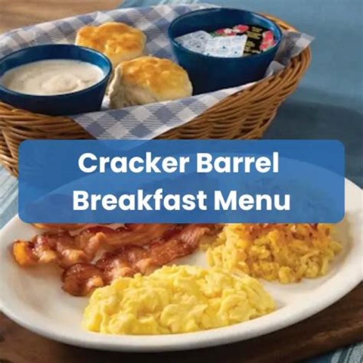 How many calories are in a good morning breakfast at Cracker Barrel