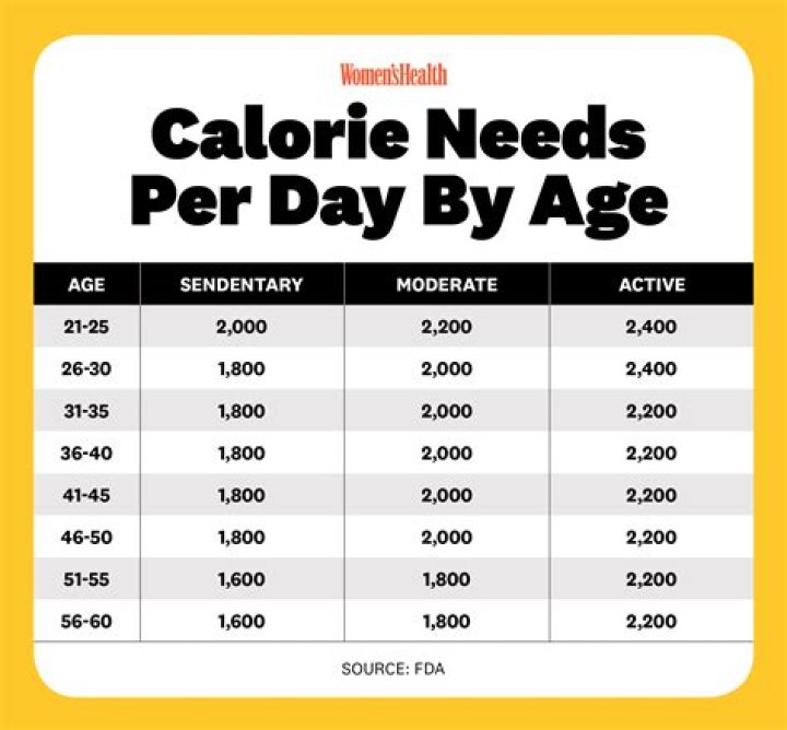 how many calories does an average person burn a day