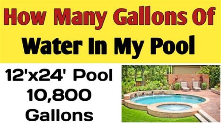 how many gallons is a 10×30 pool
