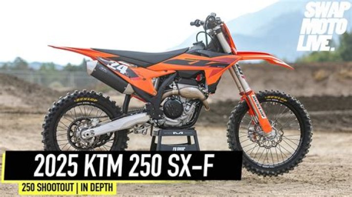How many gears does a KTM 250sx have?