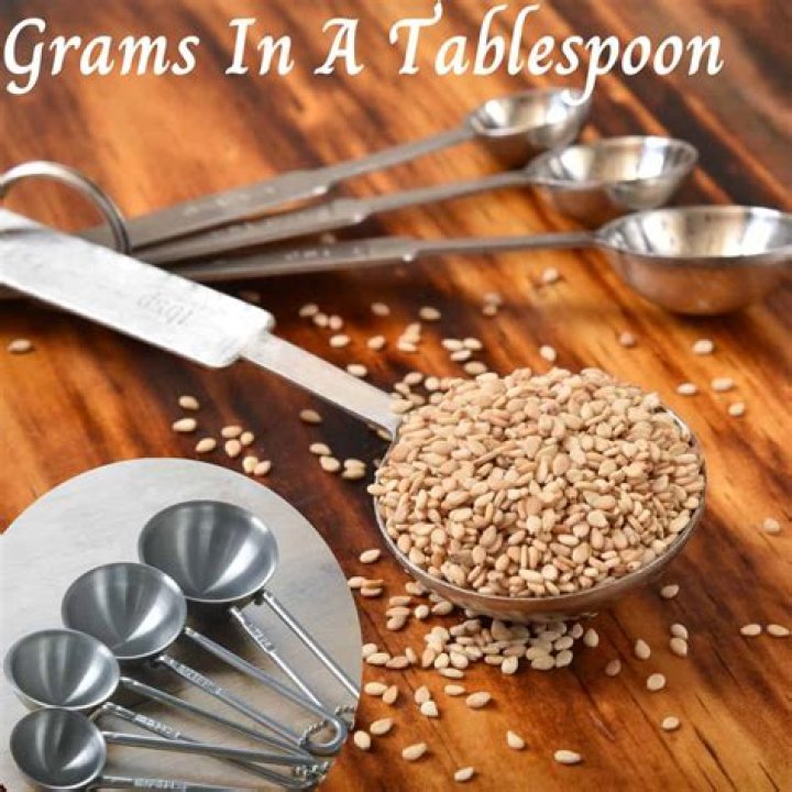 How many grams is a tablespoon of rice