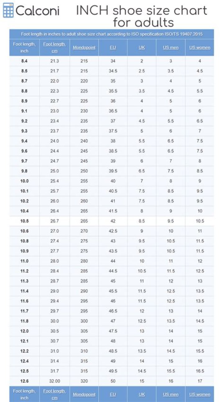 How many inches is a half size in shoes?