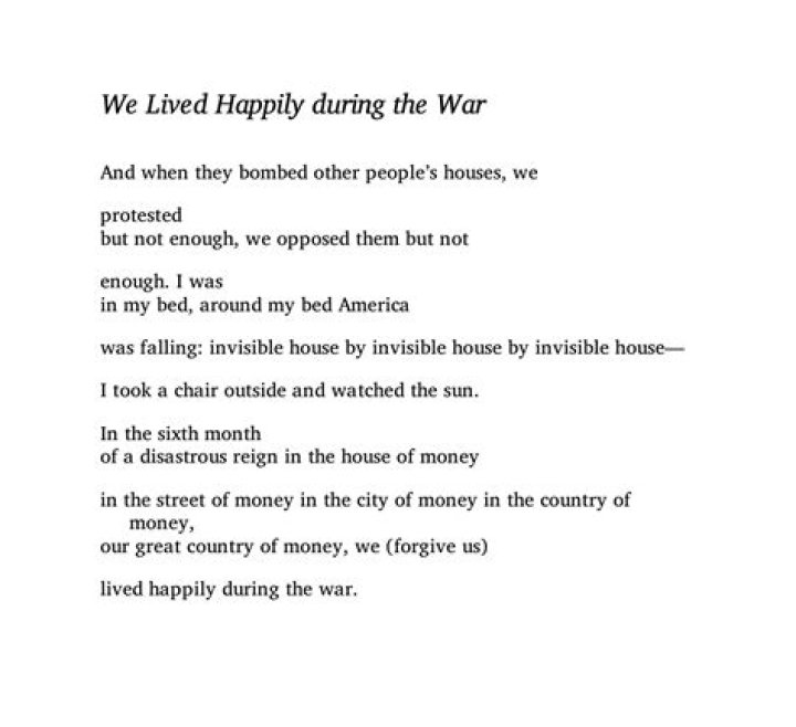 How many poems were written ww1