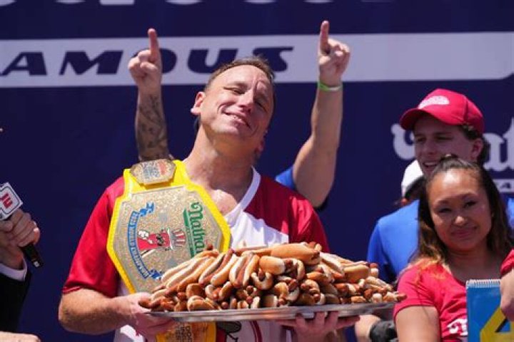 How many times has Joey Chestnut won