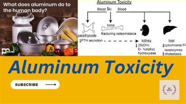 How much aluminum is toxic to humans?