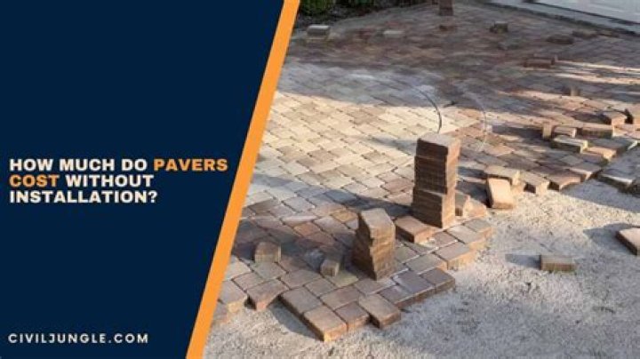 how much do pavers cost