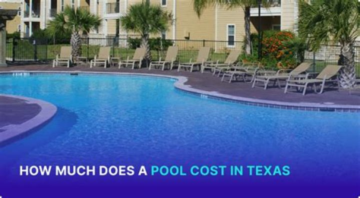 how much does a pool cost in texas