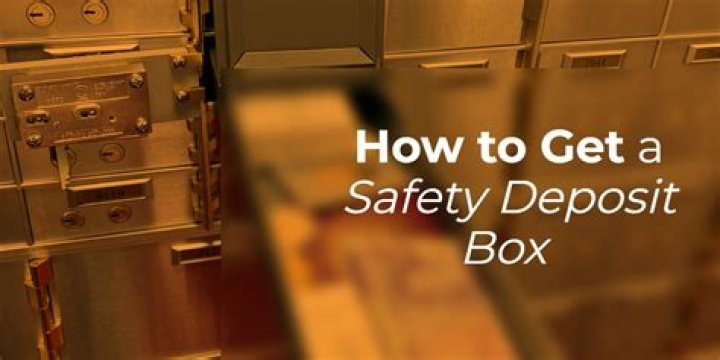 How much does a safety deposit box cost in Australia