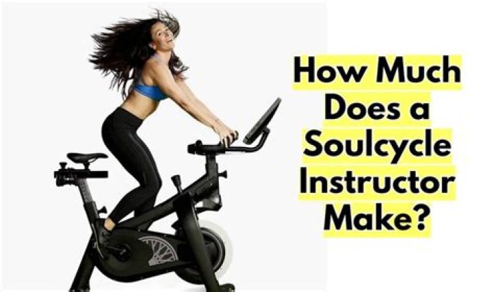 How much does a SoulCycle instructor make a year?