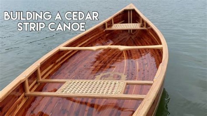 how much does it cost to build a cedar strip canoe