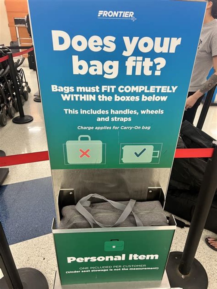 How much does it cost to check a bag on frontier