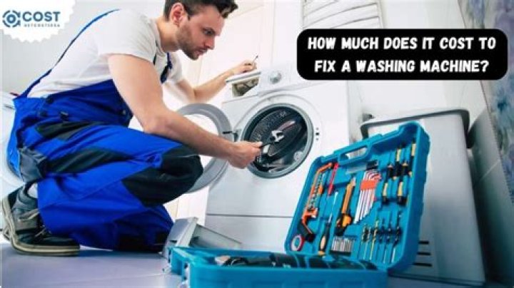 how much does it cost to fix a washing machine