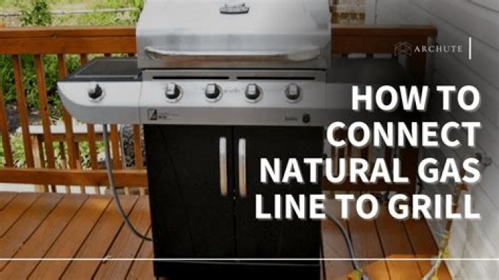 How much does it cost to install a natural gas line for a grill