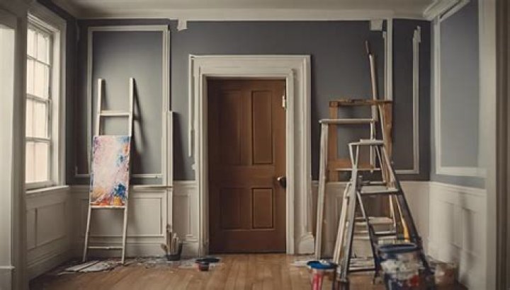 How much does it cost to paint interior trim and doors?