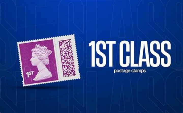 How much is a large first class stamp?