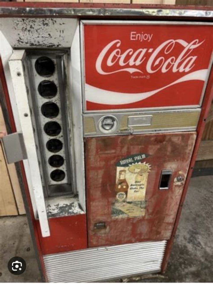 how much is an old coke machine worth