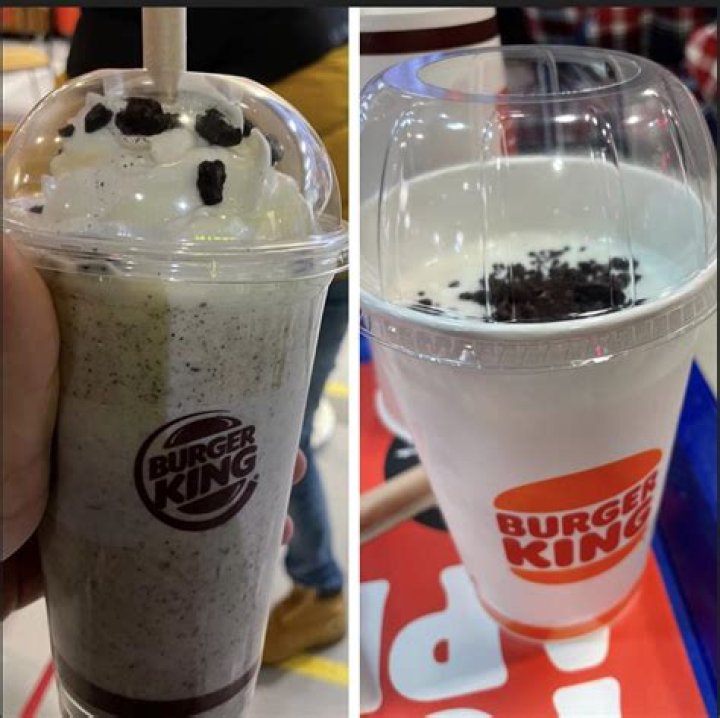 How much is an Oreo shake at Burger King