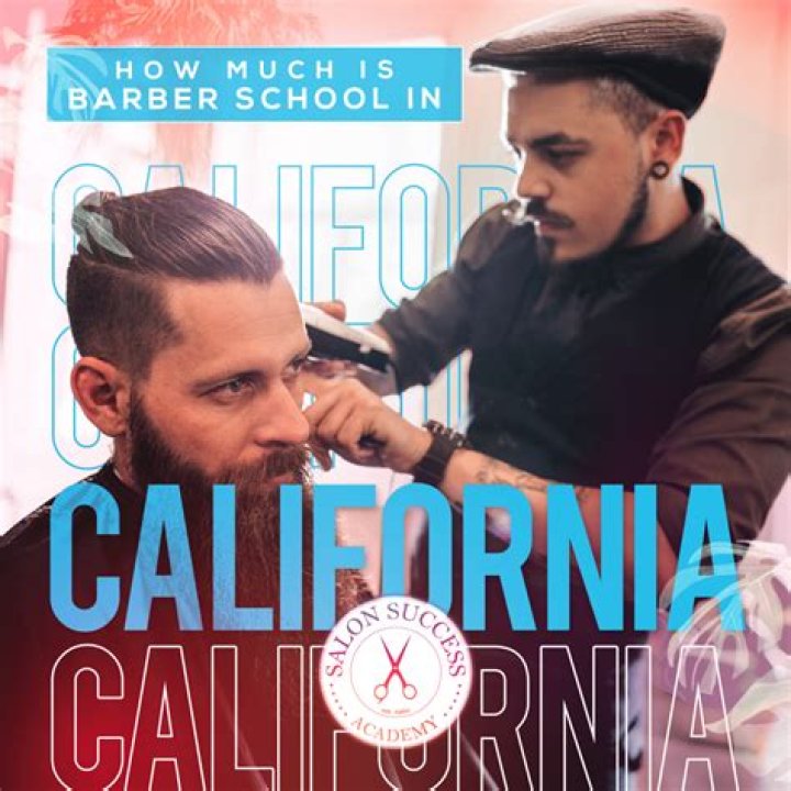 how much is barber school in california