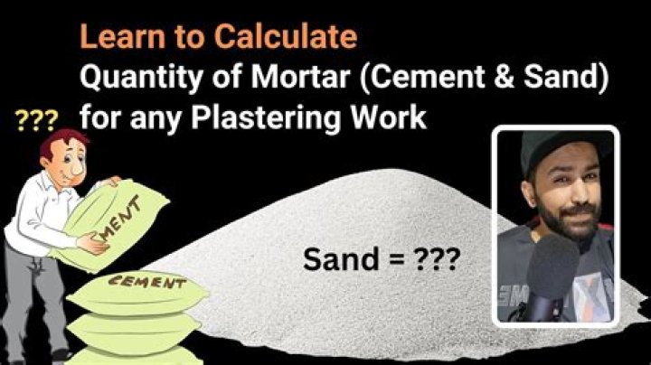 How much mortar is needed for a paving slab