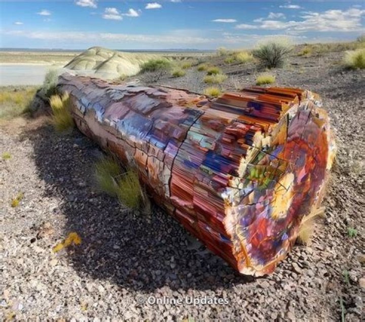 how old is petrified wood