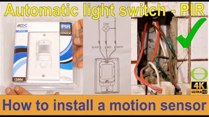how to adjust pir sensor light