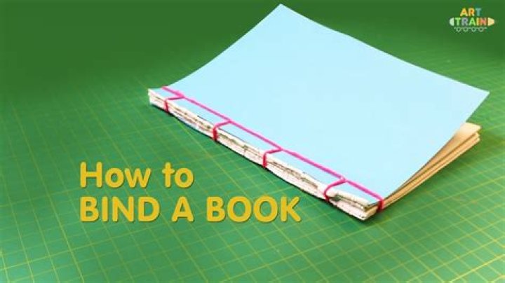 how to bind a book