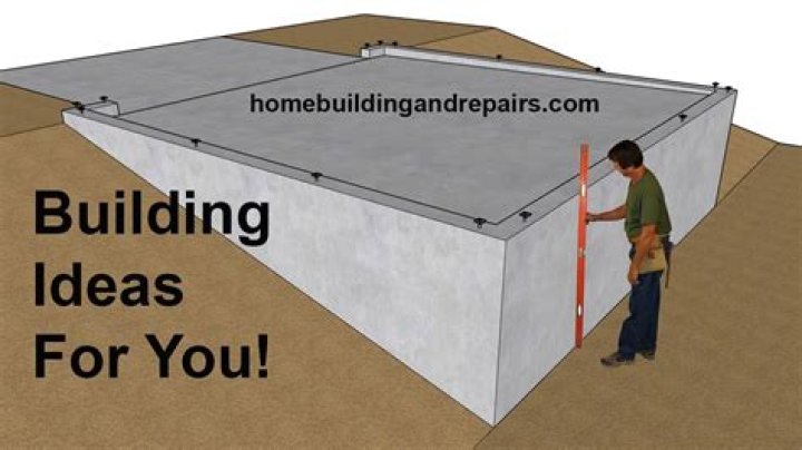 how to build a garage foundation