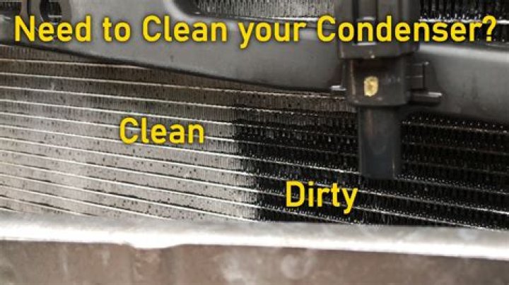 how to clean ac condenser car