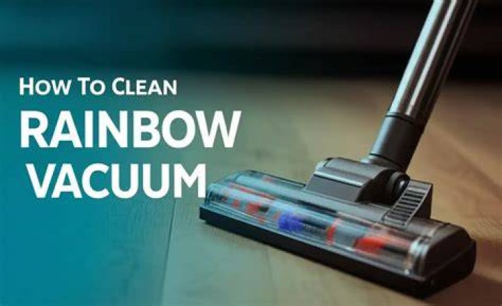 how to clean rainbow vacuum