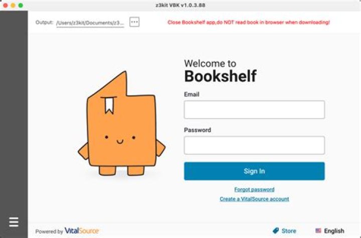 how to convert vitalsource bookshelf to pdf