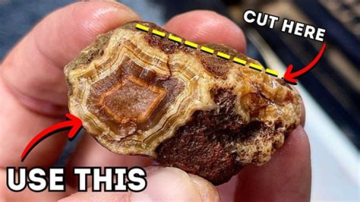 how to cut agate