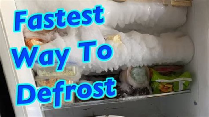 how to defrost a freezer