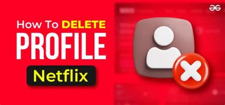 How To Delete A Profile From Netflix