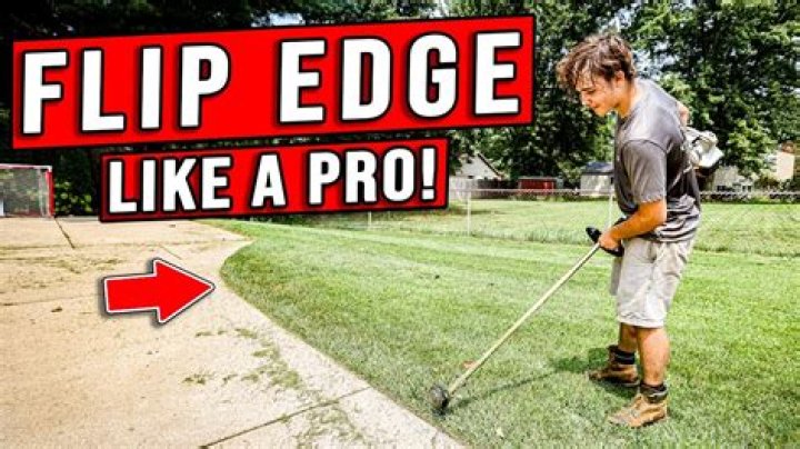 how to edge a sidewalk