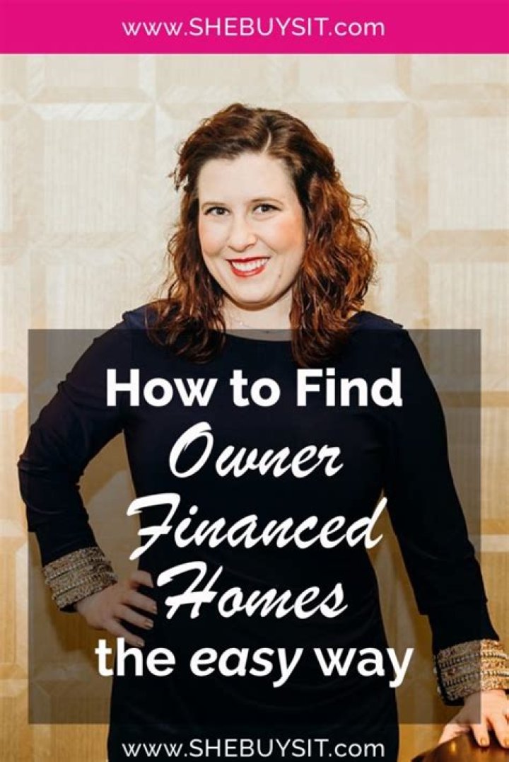 how to find owner financed homes