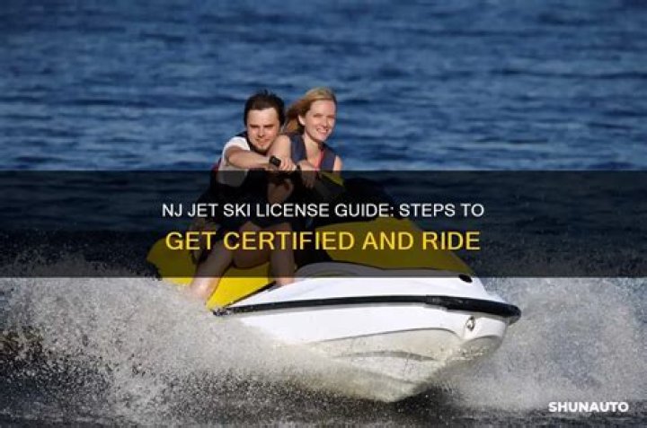 how to get a jet ski license