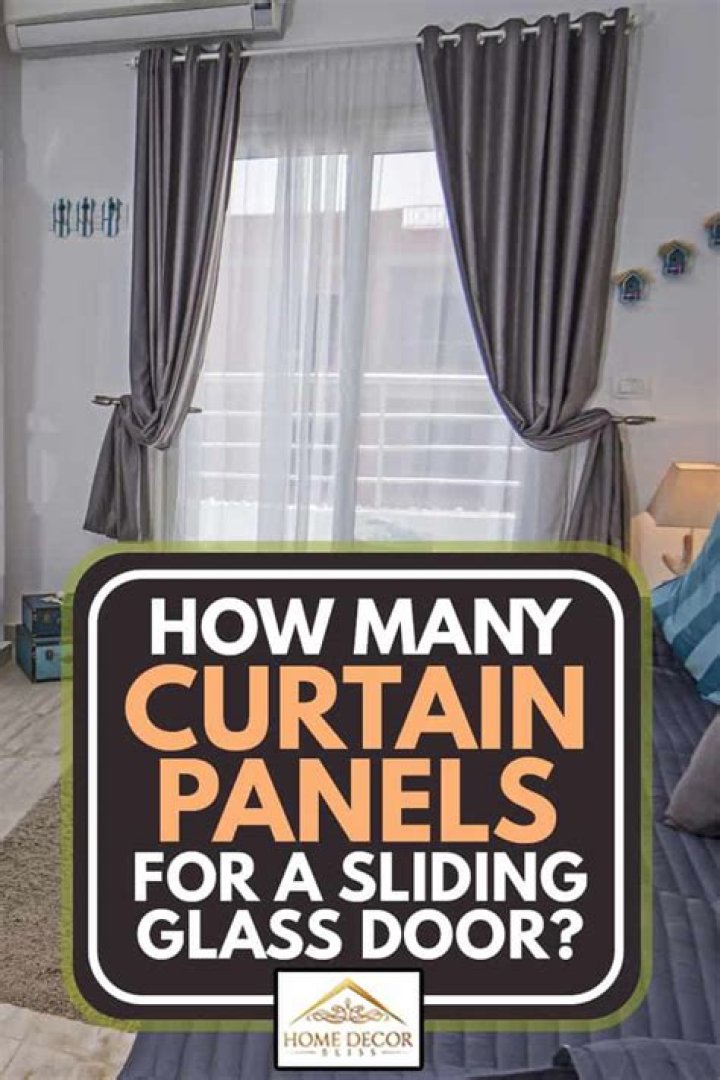 how to measure curtains for sliding glass doors