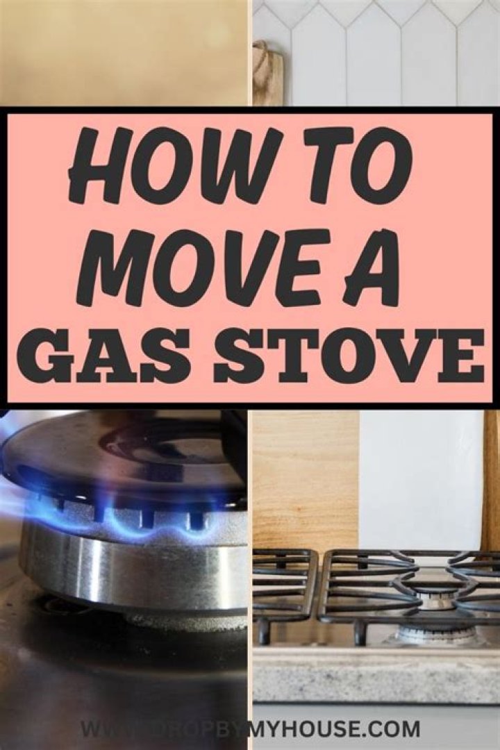 how to move a gas stove