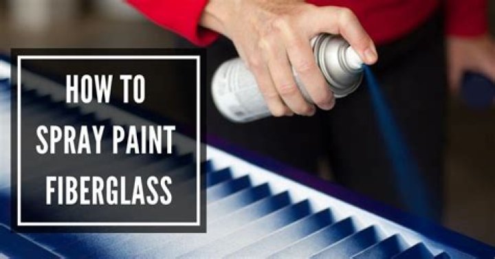 how to paint fiberglass