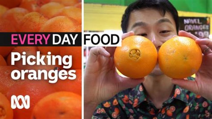 how to pick a good orange