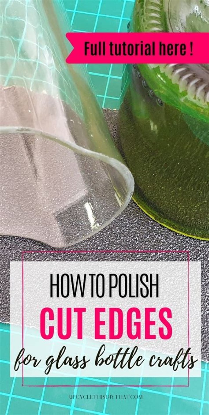 how to polish glass edges